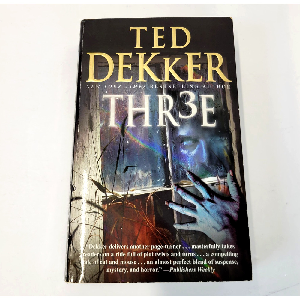 THR3E Ted Dekker Center Street‎ Black Mass Market PB Crime Mystery Thriller Book